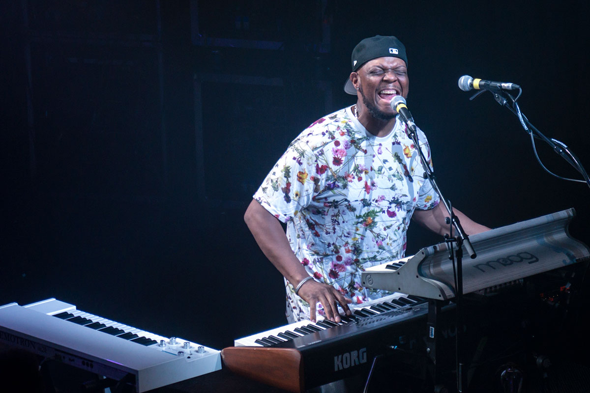 Shaun Martin playing piano