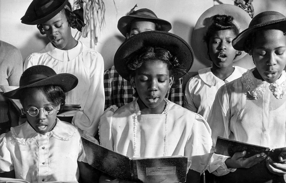 black gospoel in 1861